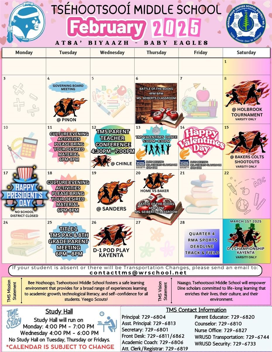TILC  Feb 2025 Calendar